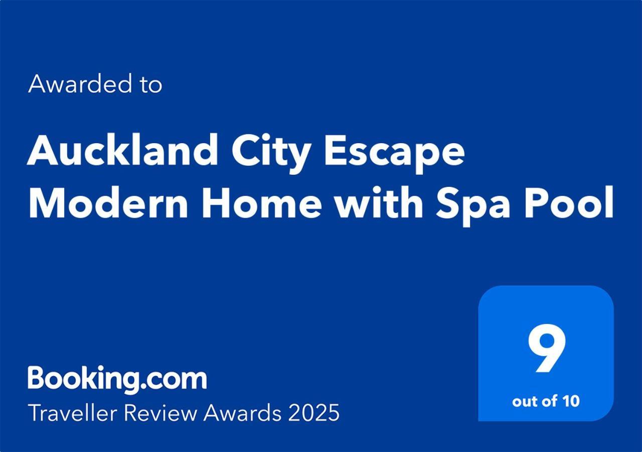 Auckland City Escape Modern Home With Spa Pool Ngoại thất bức ảnh